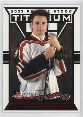 2002-03 Pacific Private Stock Titanium - [Base] - Red #121 - Kyle Wanvig /299