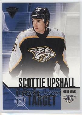 2002-03 Pacific Private Stock Titanium - Right on Target #14 - Scottie Upshall