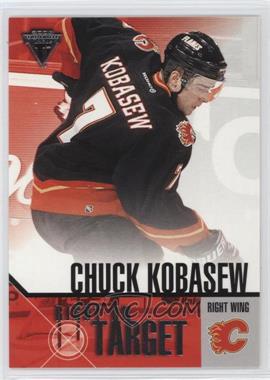 2002-03 Pacific Private Stock Titanium - Right on Target #3 - Chuck Kobasew