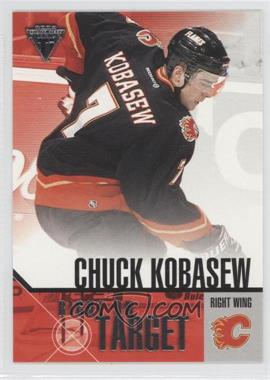2002-03 Pacific Private Stock Titanium - Right on Target #3 - Chuck Kobasew