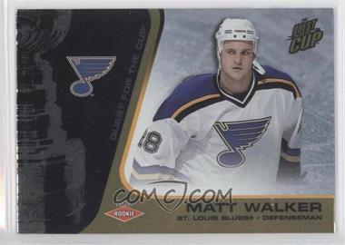 2002-03 Pacific Quest for the Cup - [Base] - Gold #143 - Matt Walker /325