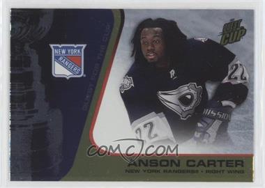 2002-03 Pacific Quest for the Cup - [Base] - Gold #64 - Anson Carter /325