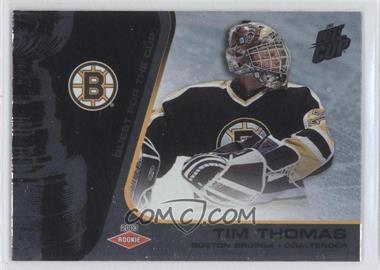 2002-03 Pacific Quest for the Cup - [Base] #106 - Tim Thomas /950