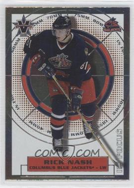 2002-03 Pacific Vanguard - In Focus #5 - Rick Nash