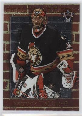 2002-03 Pacific Vanguard - Stonewallers #9 - Patrick Lalime