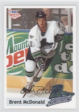 2002-03 RBI Sports ECHL - [Base] #124 - Brent McDonald