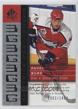 2002-03 SP Authentic - [Base] #101 - Hat Trick Performers - Pavel Bure /1499