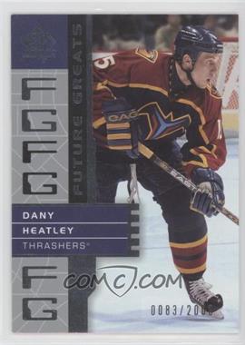 2002-03 SP Authentic - [Base] #107 - Future Greats - Dany Heatley /2003