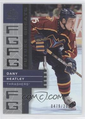 2002-03 SP Authentic - [Base] #107 - Future Greats - Dany Heatley /2003