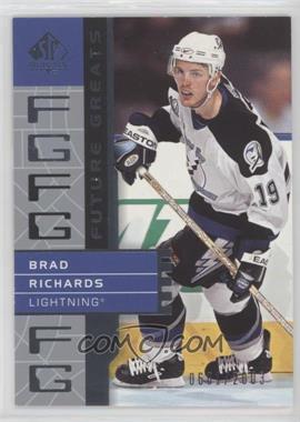 2002-03 SP Authentic - [Base] #132 - Future Greats - Brad Richards /2003