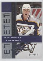 Future Watch - Greg Koehler #/900