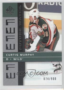 2002-03 SP Authentic - [Base] #177 - Future Watch - Curtis Murphy /900