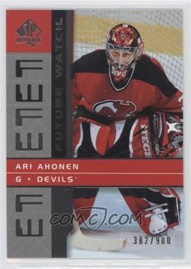 2002-03 SP Authentic - [Base] #210 - Future Watch - Ari Ahonen /900