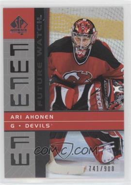 2002-03 SP Authentic - [Base] #210 - Future Watch - Ari Ahonen /900