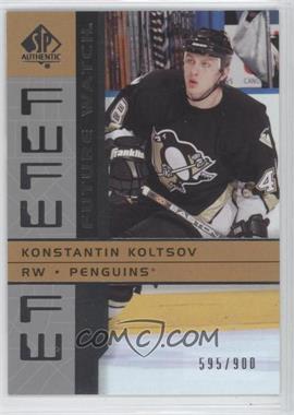 2002-03 SP Authentic - [Base] #215 - Future Watch - Konstantin Koltsov /900