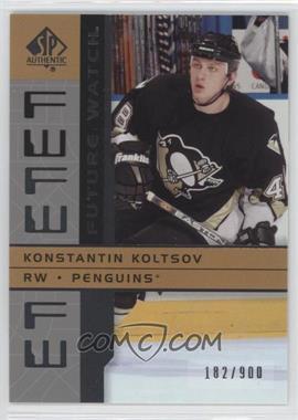 2002-03 SP Authentic - [Base] #215 - Future Watch - Konstantin Koltsov /900