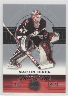 2002-03 SP Authentic - [Base] #9 - Martin Biron