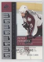 Hat Trick Performers - Peter Forsberg #/1,499