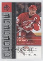 Hat Trick Performers - Steve Yzerman #/1,499