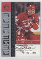 Hat Trick Performers - Steve Yzerman #/1,499