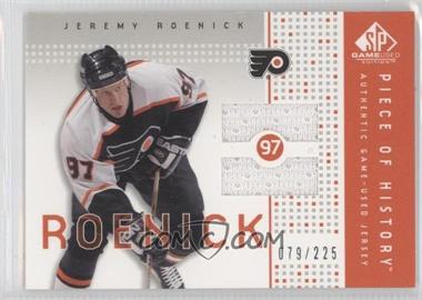 2002-03 SP Game Used - Piece of History #PH-RK - Jeremy Roenick /225