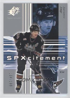 2002-03 SPx - [Base] - Spectrum Silver #100 - Jaromir Jagr /199