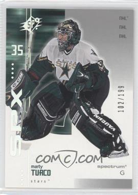 2002-03 SPx - [Base] - Spectrum Silver #24 - Marty Turco /199