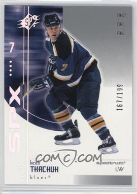 2002-03 SPx - [Base] - Spectrum Silver #64 - Keith Tkachuk /199