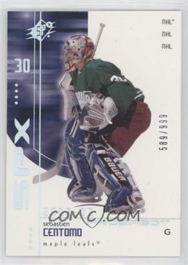 2002-03 SPx - [Base] #123 - Sebastien Centomo /999