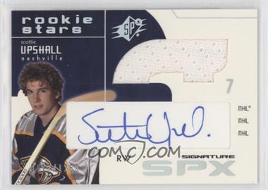 2002-03 SPx - [Base] #155 - Scottie Upshall /1250