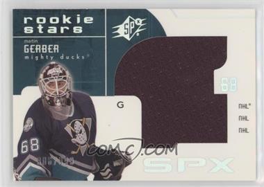 2002-03 SPx - [Base] #166 - Martin Gerber /999