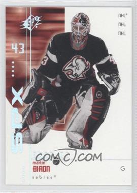 2002-03 SPx - [Base] #8 - Martin Biron