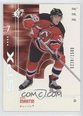 2002-03 SPx - Rookie Redemptions #R205 - Paul Martin /1500