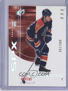 2002-03 SPx - Rookie Redemptions #R218 - Nathan Horton /500