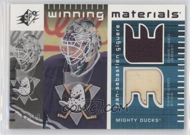 2002-03 SPx - Winning Materials #WM-JG - Jean-Sebastien Giguere /99