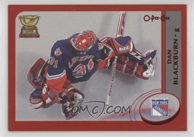 2002-03 Topps - [Base] - O-Pee-Chee Red #123 - Dan Blackburn /100