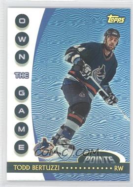 2002-03 Topps - Own the Game #OTG3 - Todd Bertuzzi