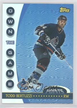 2002-03 Topps - Own the Game #OTG3 - Todd Bertuzzi