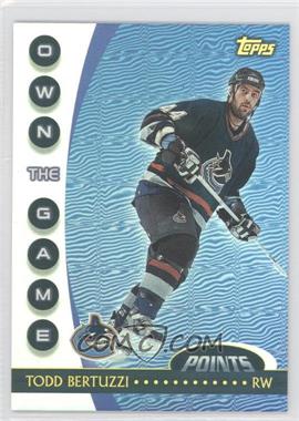 2002-03 Topps - Own the Game #OTG3 - Todd Bertuzzi