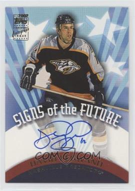 2002-03 Topps - Signs of the Future #SF-DL - David Legwand [EX to NM]