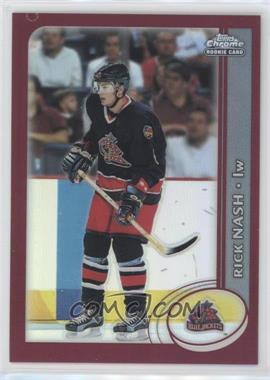 2002-03 Topps Chrome - [Base] - Refractor #175 - Rick Nash