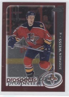 2002-03 Topps Chrome - [Base] #147 - Stephen Weiss