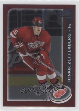 2002-03 Topps Chrome - [Base] #182 - Henrik Zetterberg