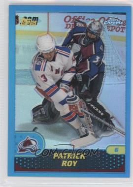 2002-03 Topps Chrome - Patrick Roy Reprints - Refractor #14 - Patrick Roy (2001-02 Topps)