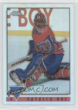 2002-03 Topps Chrome - Patrick Roy Reprints - Refractor #8 - Patrick Roy (1993-94 Topps Premier) [EX to NM]