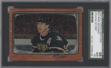 2002-03 Topps Heritage - [Base] - Chrome #33 - Mike Modano /667 [SGC 10 GEM]