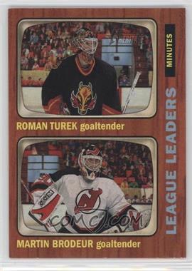 2002-03 Topps Heritage - [Base] #115 - Roman Turek, Martin Brodeur