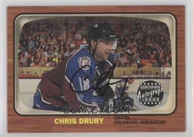 2002-03 Topps Heritage - Real One Autographs #RO-CD - Chris Drury