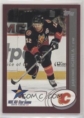 2002-03 Topps NHL All-Star Game - [Base] #3 - Jarome Iginla