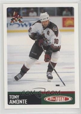 2002-03 Topps Total - Team Checklist #TTC 23 - Tony Amonte